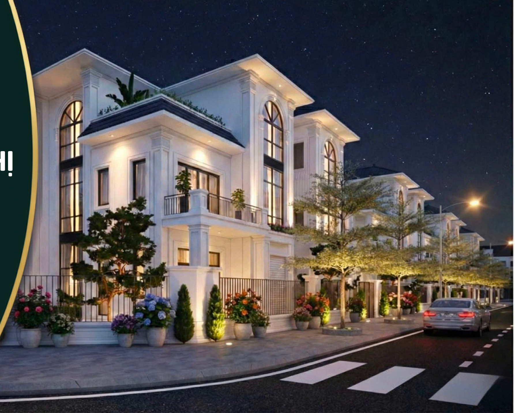Phối cảnh Biệt Thự Khu Đô Thị Số 2 Hồ Tuổi Trẻ