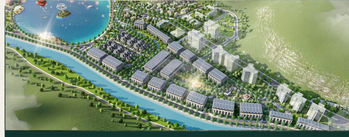 Phối cảnh tổng thể KĐT Số 2 Hồ Tuổi Trẻ