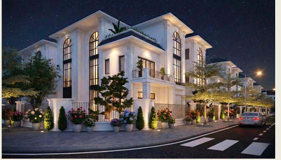 Biệt Thự Vườn Về Đêm